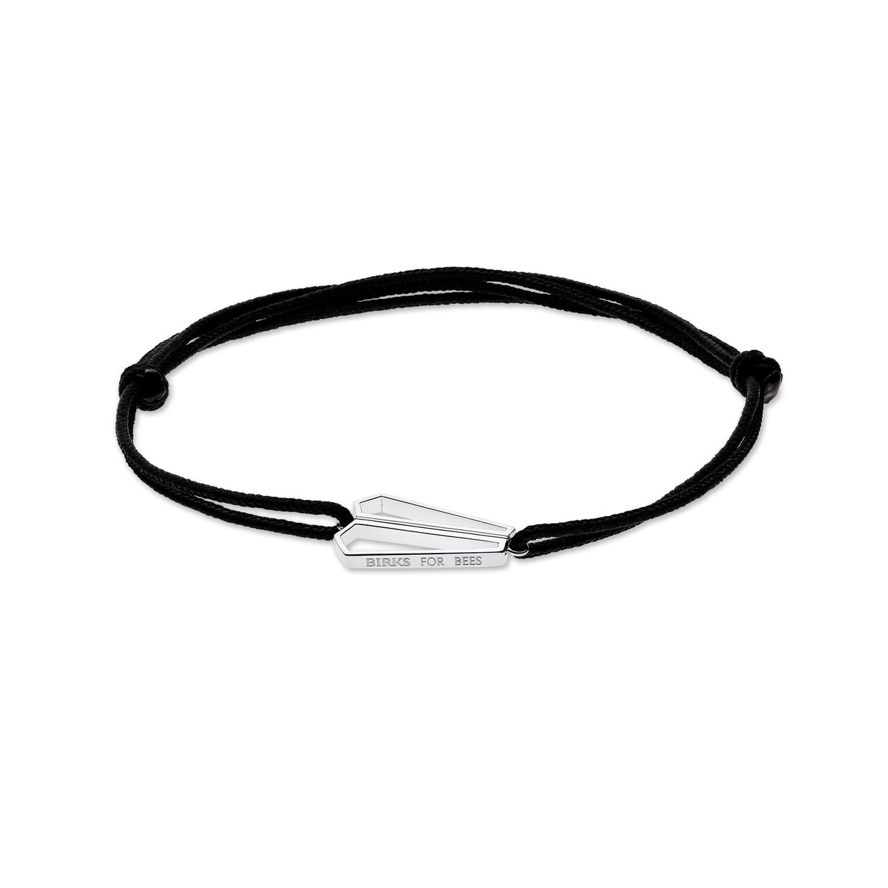 Birks Beekeeper Sterling Silver Charity Cord Bracelet image number 0